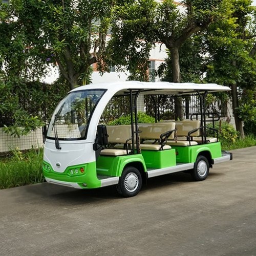 L8＋3座11座电动观光车经典款4轮电动别墅旅游景区观光车